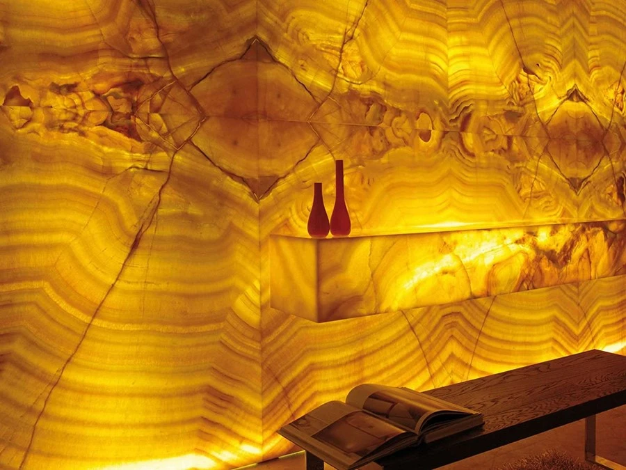 Honey Onyx Wall Honey Onyx Wall