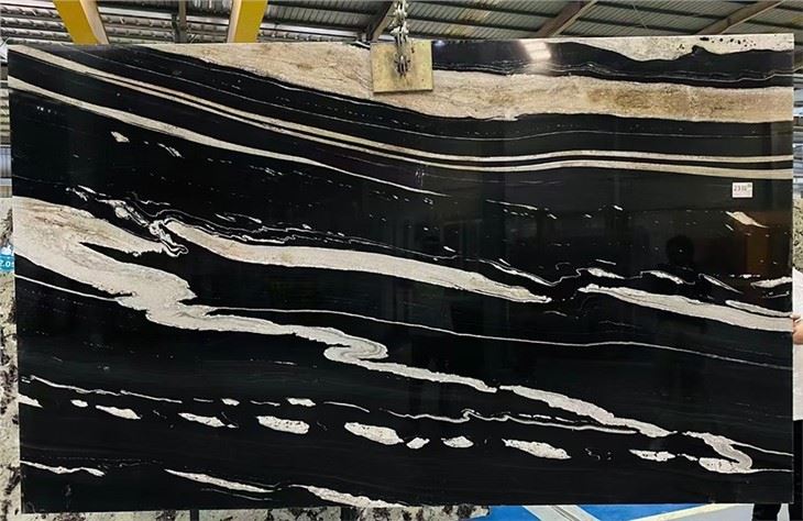Granite Black Horse Slab 02