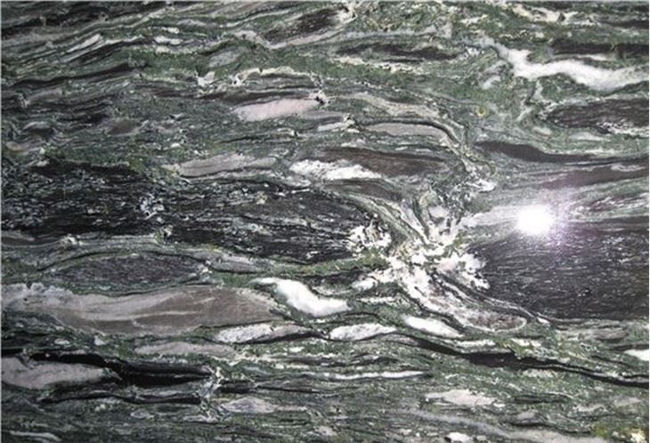 Sea Wave Green Granite Tiles Polished